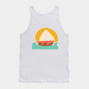 My little Sailboat Tank Top